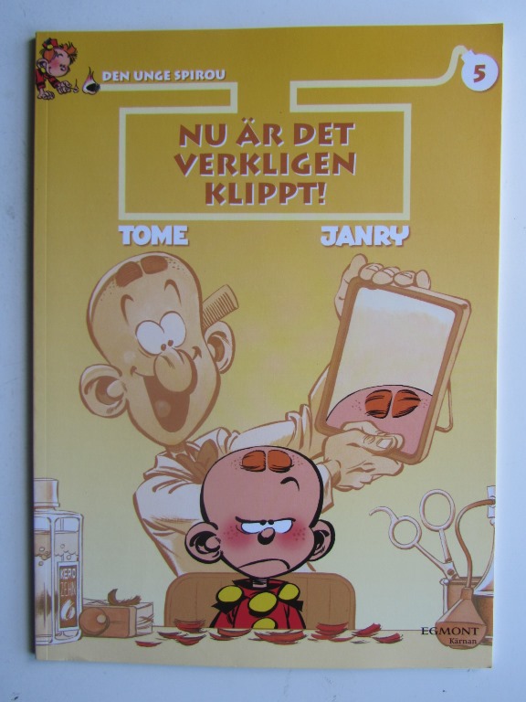 Den unge Spirou 05 Nu är det verkligen klippt 2:a uppl.