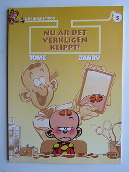 Den unge Spirou 05 Nu är det verkligen klippt 2:a uppl.