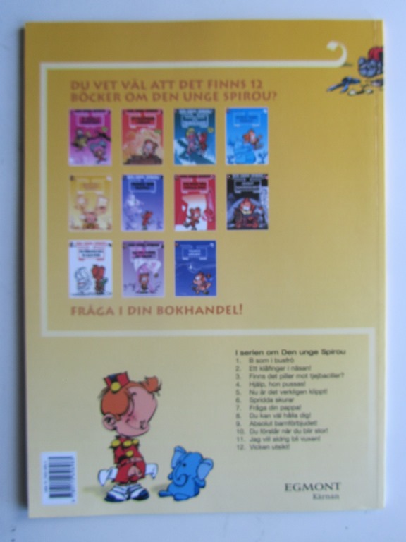 Den unge Spirou 05 Nu är det verkligen klippt 2:a uppl. - 2