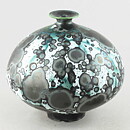 Isak Isaksson (2020) Unique Vase with Polychrome Crystalline Glaze 15 cm