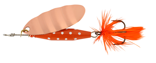reflex red En av de mest klassiska spinnarna genom historien. Tillverkade av ABU Garcia. 12g koppar