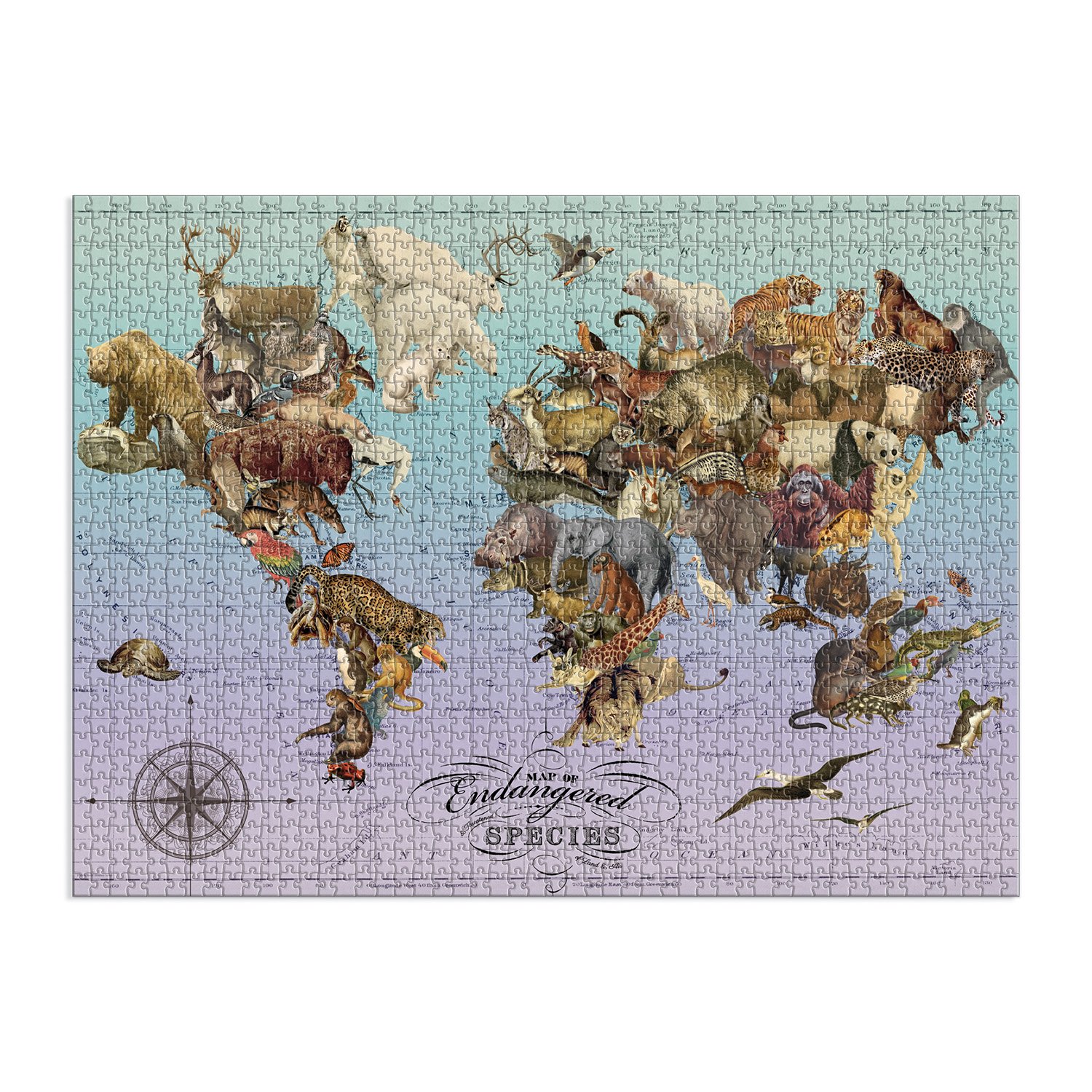 Wendy Gold Endangered Species 1500 Piece Jigsaw Puzzle - 3