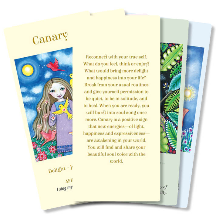 WINGS OF WISDOM -  Healing Affirmation Oracle from Nature's Angels,  Alana Fairchild  - 2