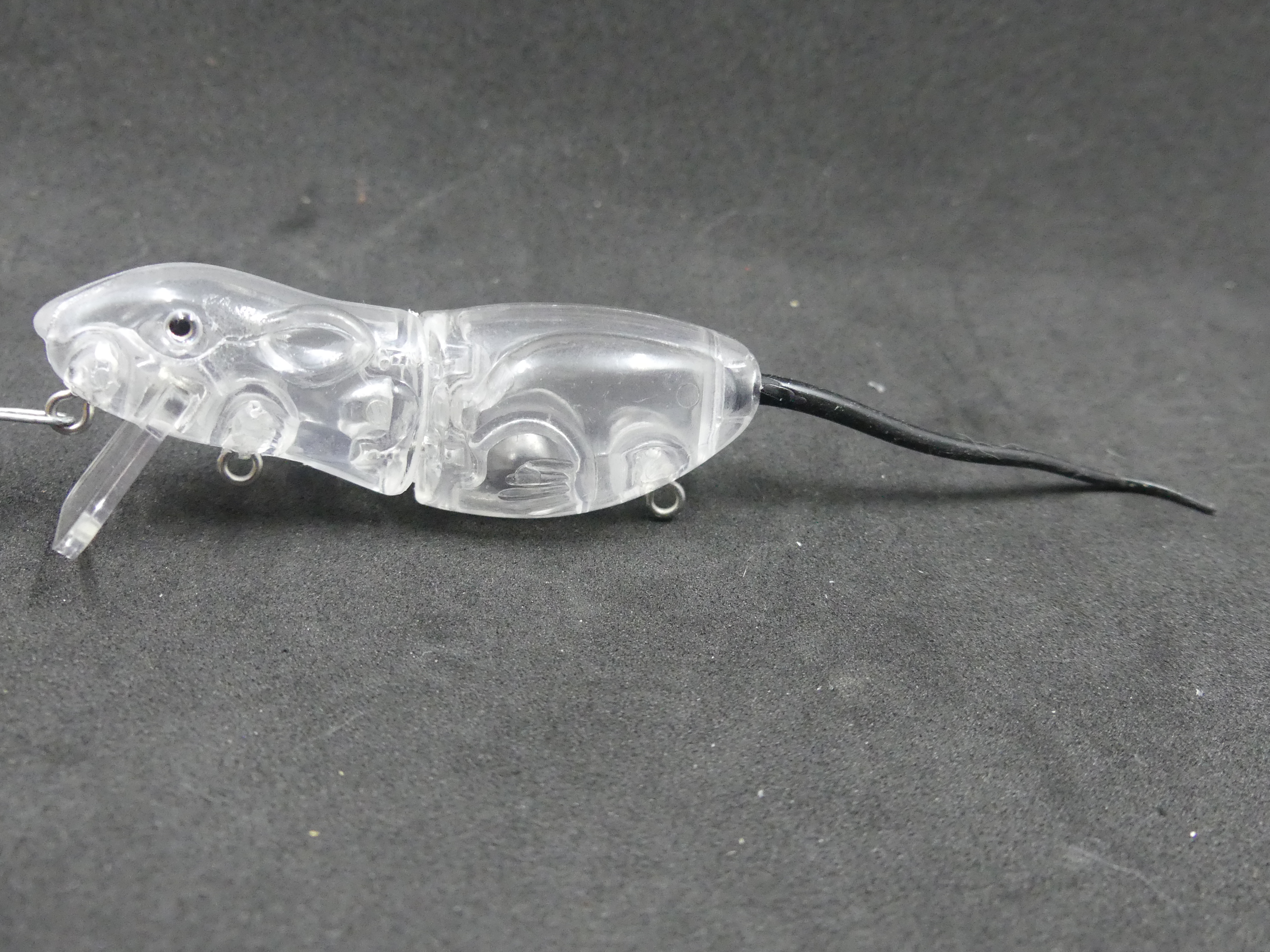 Mouse wakebait 6,5 cm - 9 gram incl ogen  - 2