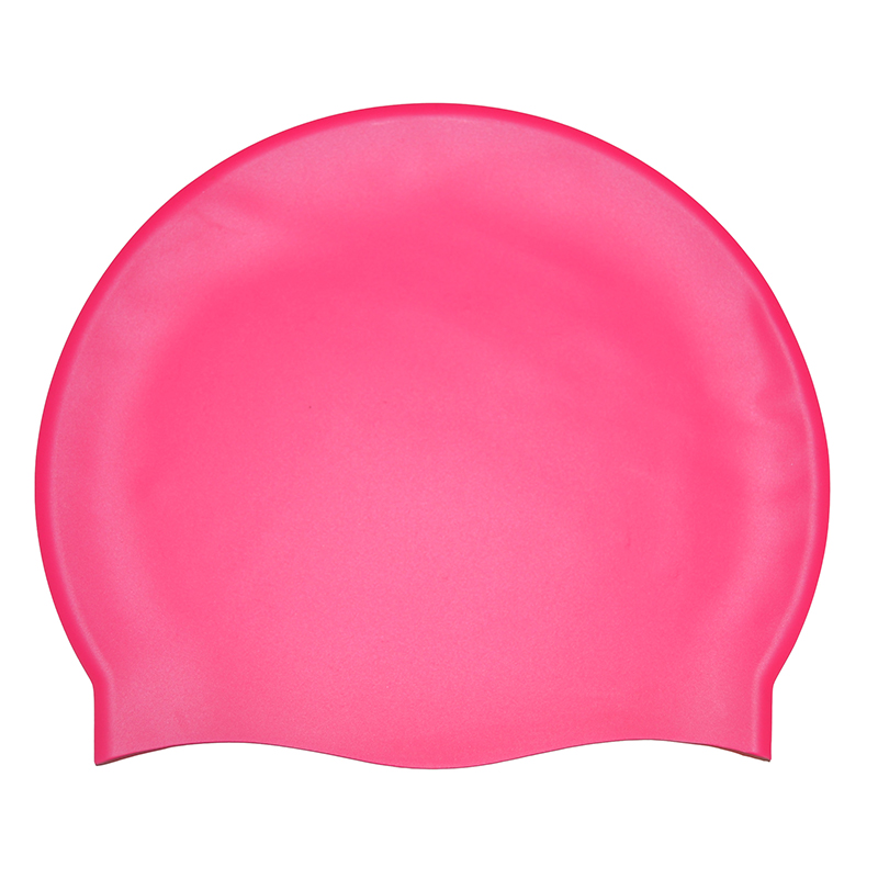 Silicone Pink Swim Cap