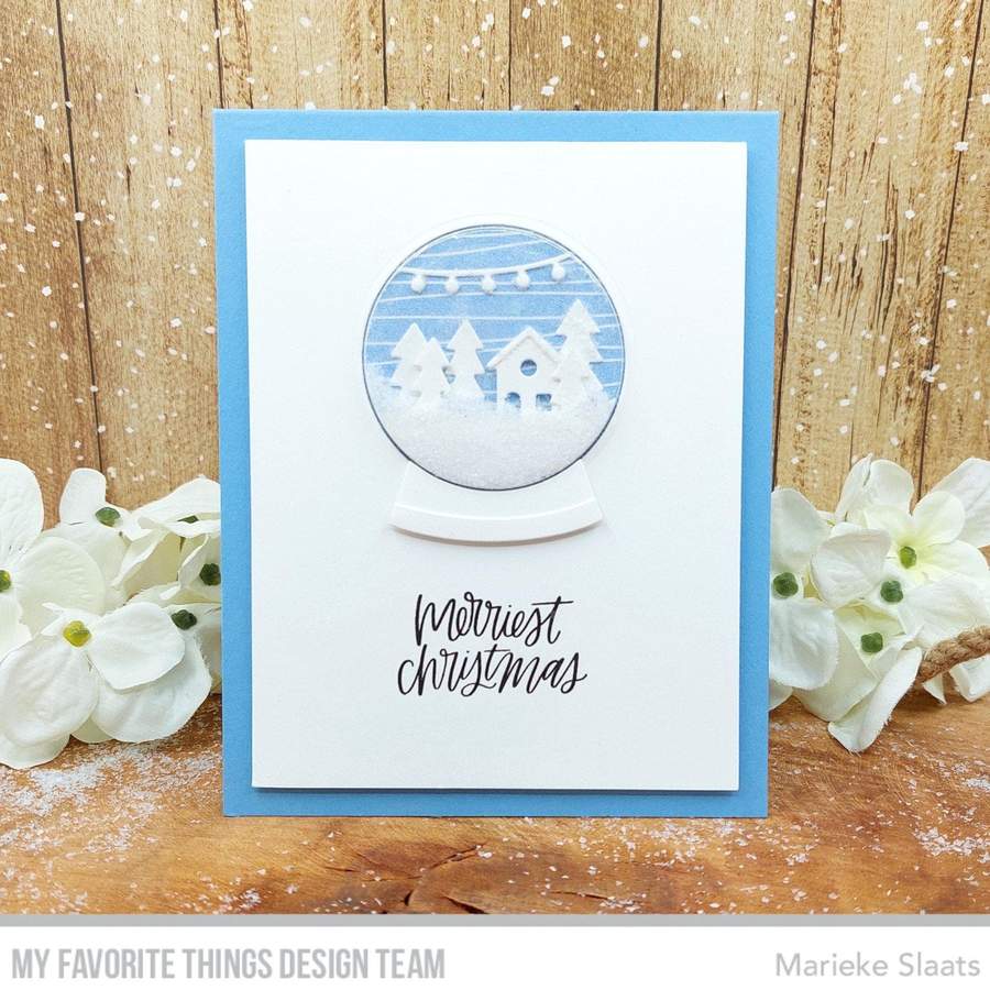 MY FAVORITE THINGS -Snow Globe Die-namics - 11
