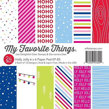 MY FAVORITE THINGS -Holly Jolly Paper Pad