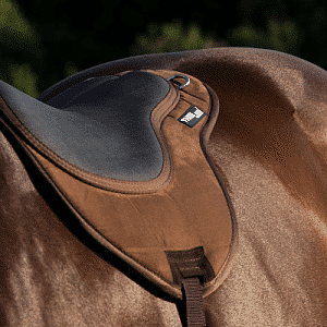 ThinLine® Ridpad / barbackasadel SuperCloseContact (inkl. gjord), brun