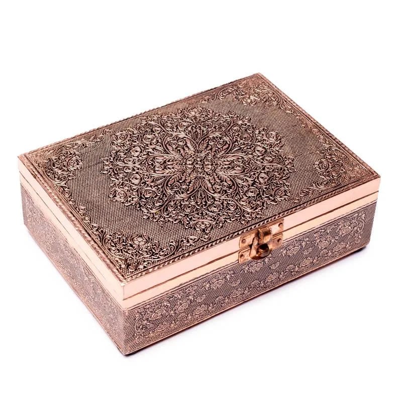 Tarot box Mandala - Koppar Färg