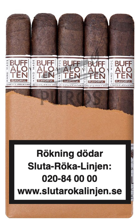 Buffalo Ten Maduro Box Pressed Toro –&nbsp;El Artista 5-pack