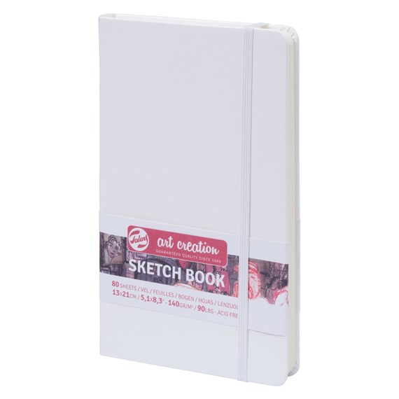 Sketchbook White 13 x 21 cm