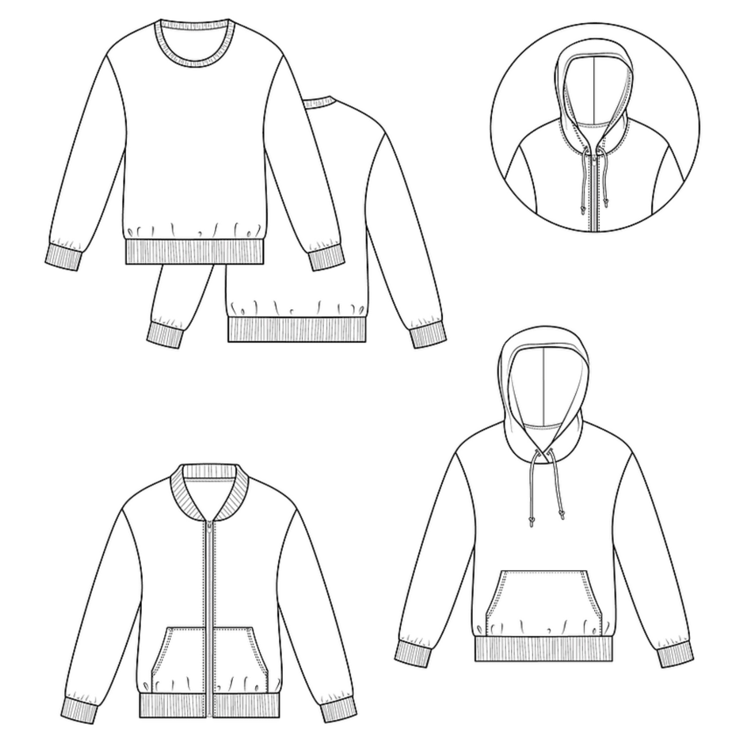 Juno sweatshirt & hoodie