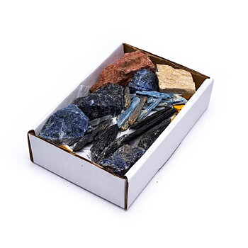 Rough Minerals Power Box 9 Balancing & Relaxation  ±500-650 Gr.