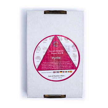 Rough Minerals Power Box 5 Pyrite  ±1000-1200 Gr.