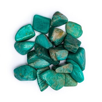 Tumbled Amazonite -- ±500G; ±2-3Cm