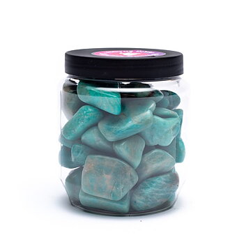 Tumbled Amazonite -- ±500G; ±2-3Cm