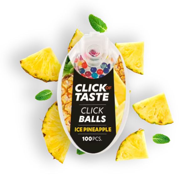 Klick Bollar - Click of Taste - Ice Pineapple  - 4