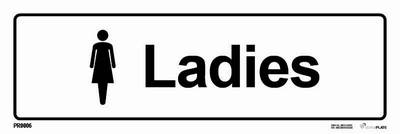 "Ladies" skylt - IMPA 33.2919