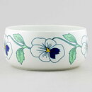 Sylvia Leuchovius (Sylvia 1976) Rounded Bowl with Viola Decor 17/8 cm
