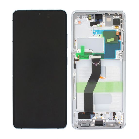 Original Samsung Galaxy S21 Ultra LCD Skärm - Phantom Silver
