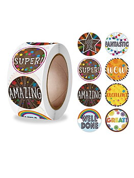 Etikett/ Klisterlapp  Motivation / Pepp, 20st