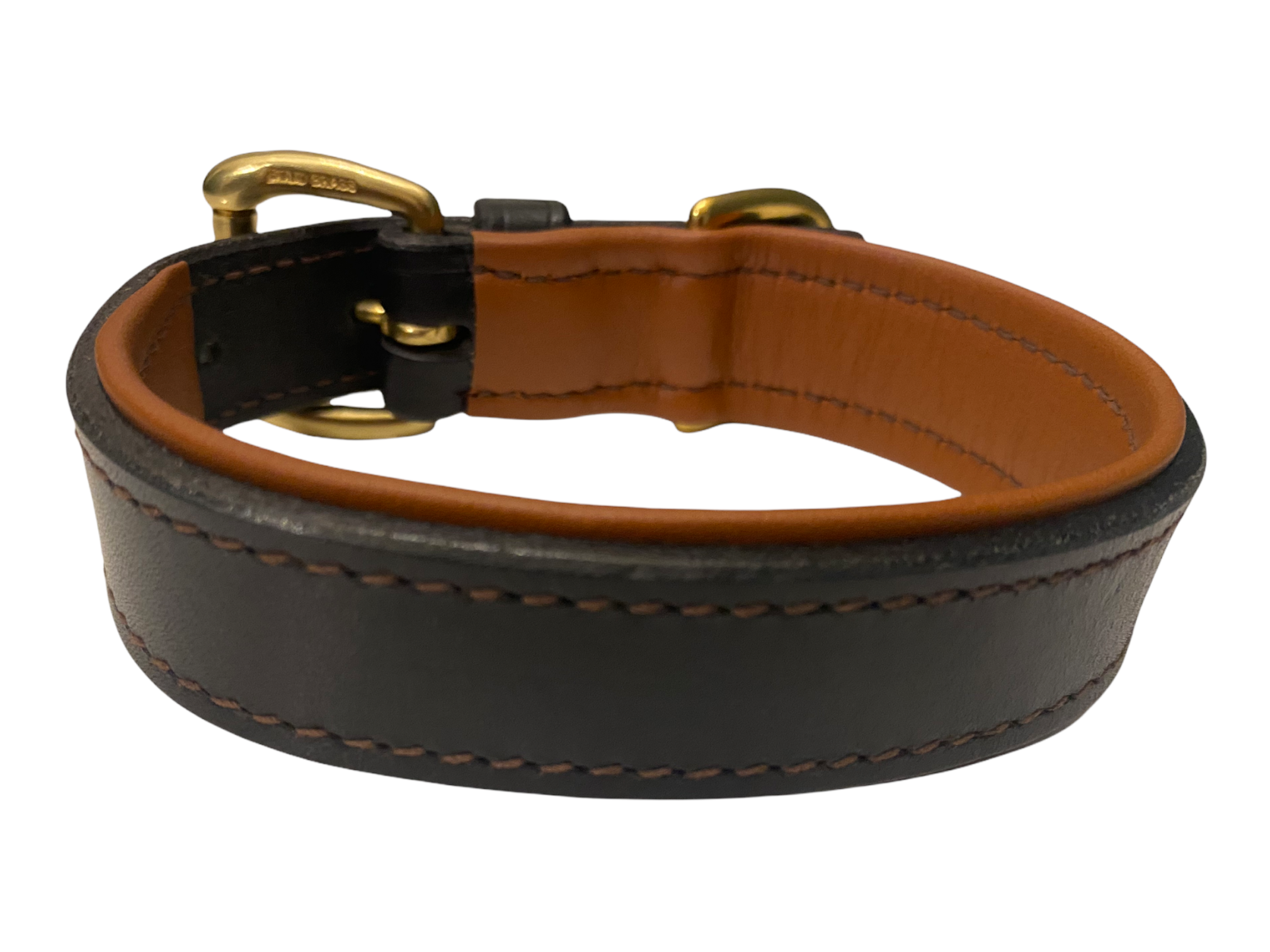 Canach Leather Dog Collar Black - 3
