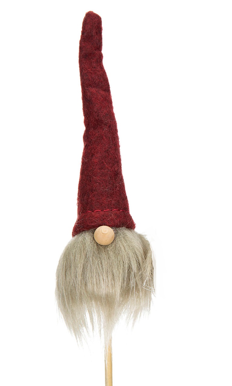 Jultomte - Stick Tomtestick - 12 cm  - 3