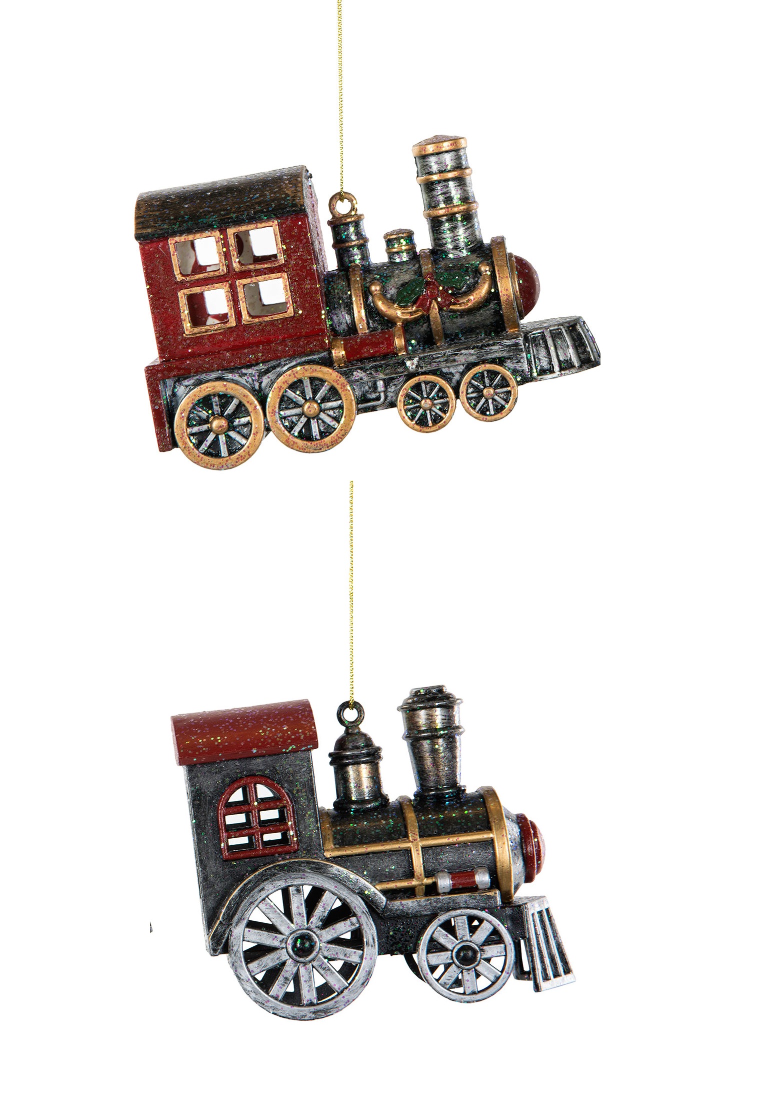 Locomotive - Train - Hanging Mix 12x8 cm 2-pack