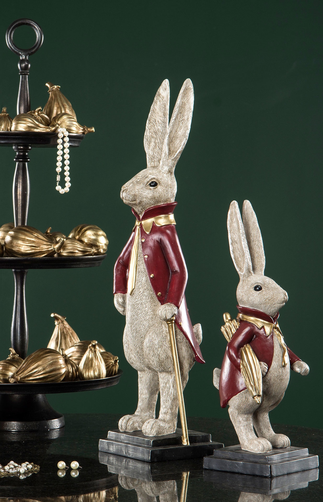Rabbit Lord Card Red Poly 14x40cm - 3