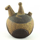 Lars Bergsten (1960s) Rider on Swelling Horse 17 cm