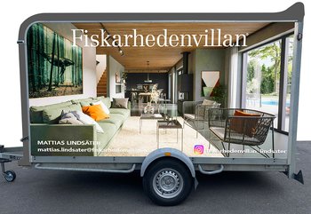 Dekor släpvagn - Fiskarhedenvillan