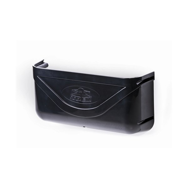 Förvaringsfack, 375x184x98 mm, svart