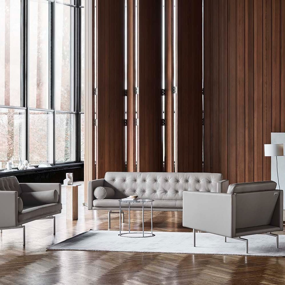 Ritzy 2-seater sofa (Dakota leather) - Dux  - 2