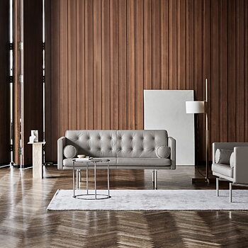 Ritzy 2-sits Soffa (Tyg flera val) - Dux