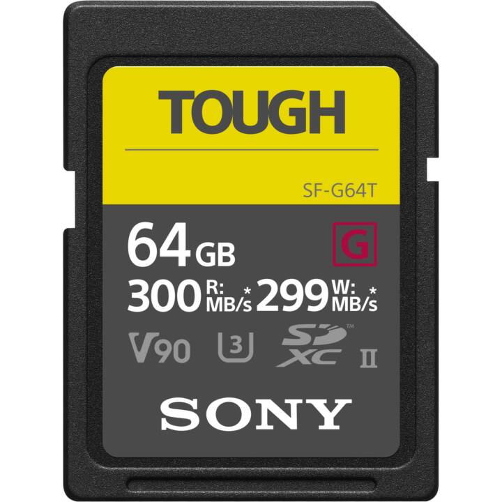 Sony Tough SDXC Class 10 UHS-II U3 V90 300/299MB/s 64GB