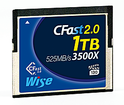 Wise CFast 2.0 Card 3500x 1TB blue