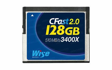 Wise CFast 2.0 Card 3500x 128GB blue