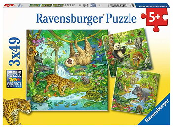 Jungle Fun  3x49 Bitar Ravensburger