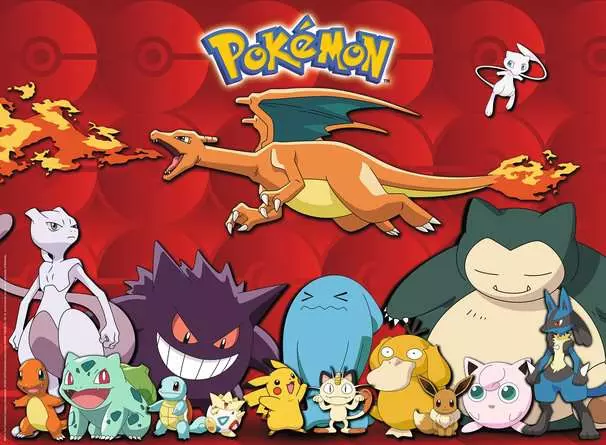 My Favorite Pokemon 100 XXL Bitar Ravensburger