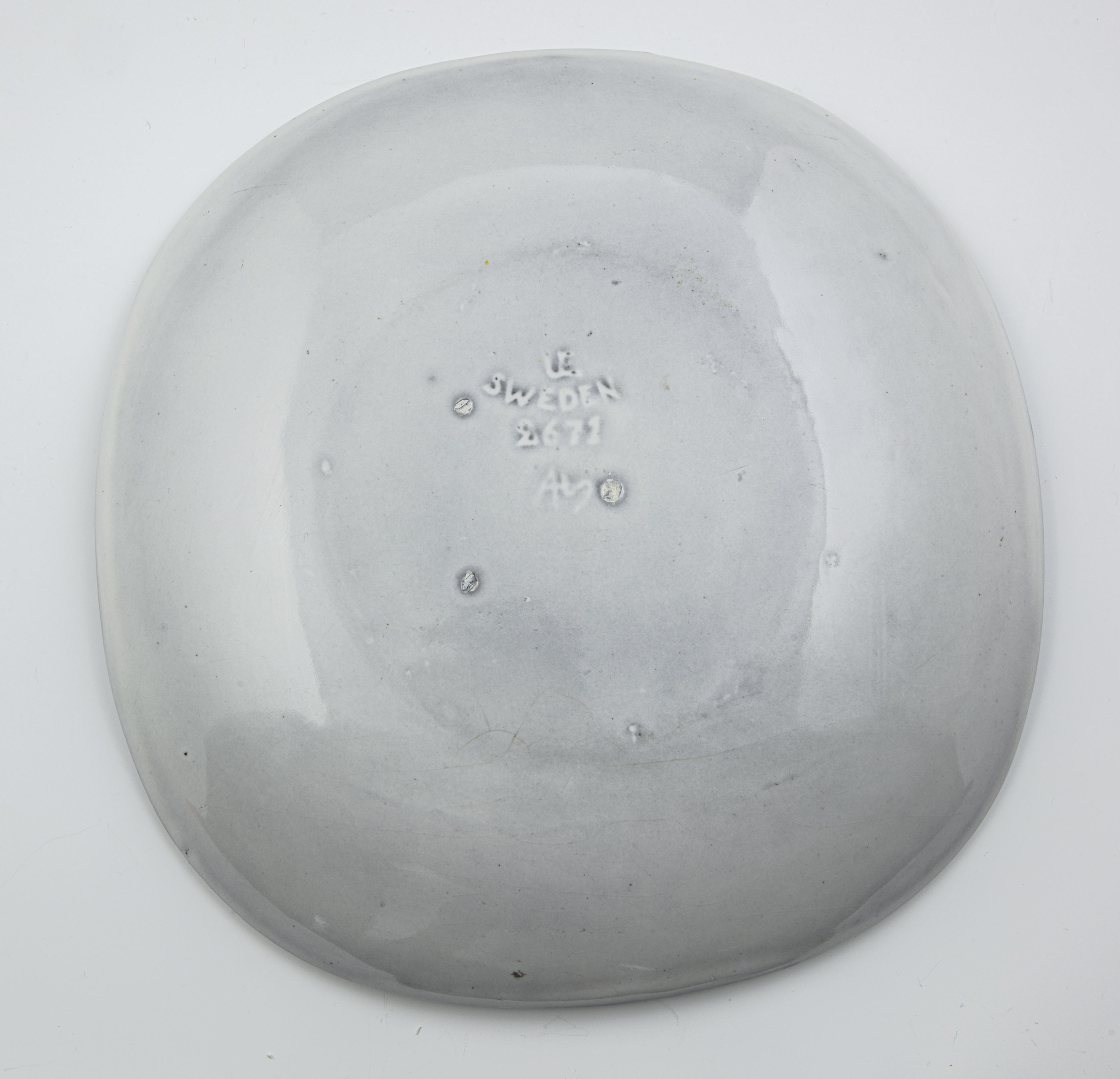 Tri - Plate / Bowl no. 2671 - 4