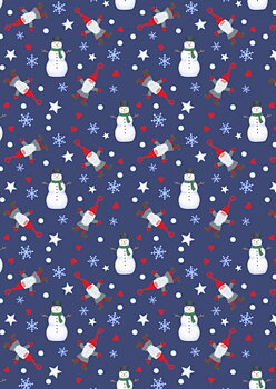 Tomten and Snowman