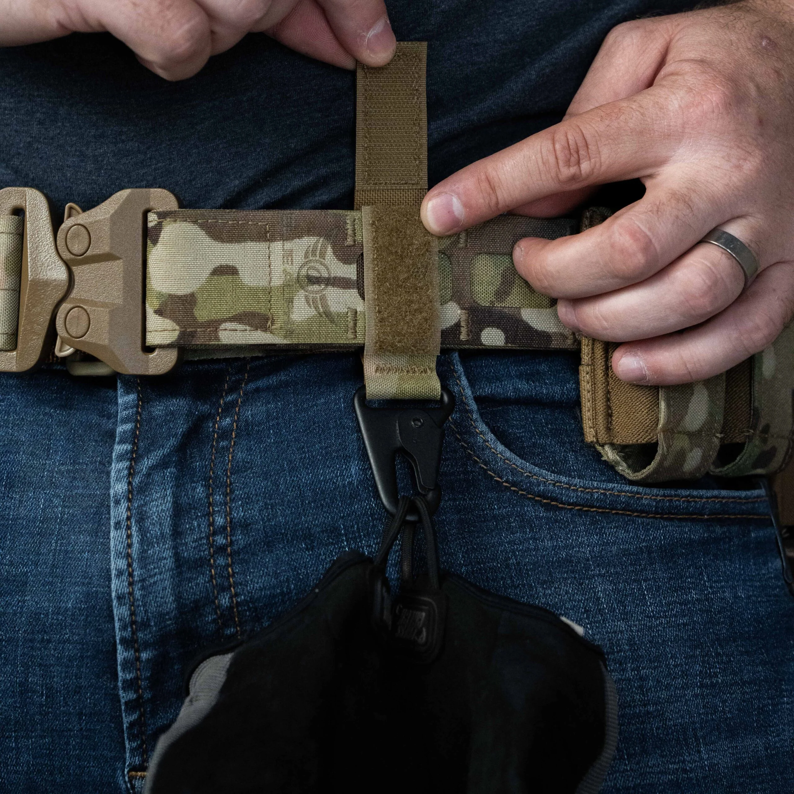 Blue Alpha Belt Lanyard - 9