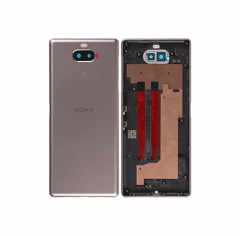 Sony Xperia 10 Baksida med tejp Original - Rosa