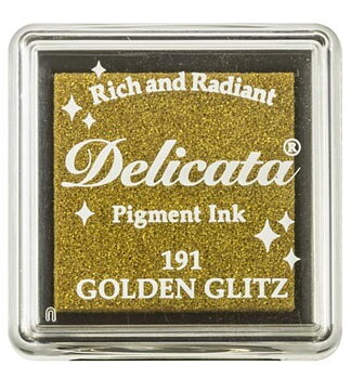 Delicata small Ink pad "Golden Glitz"