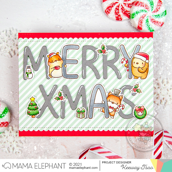 MAMA ELEPHANT-WHIMSY ALPHAS - CREATIVE CUTS - 3