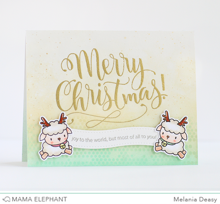  MAMA ELEPHANT-MERRY CHRISTMAS WISHES - 3