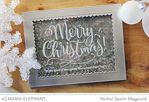  MAMA ELEPHANT-MERRY CHRISTMAS WISHES - 5