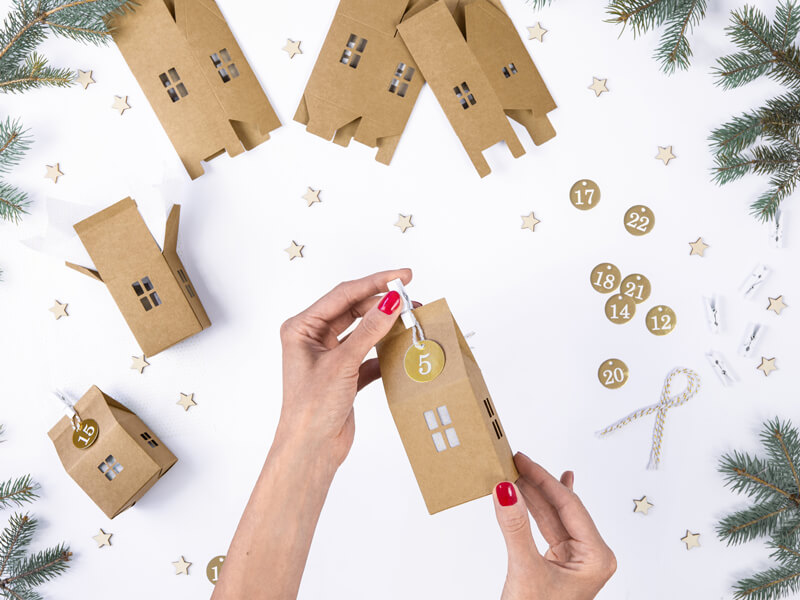 Adventskalender 24 st  Hus Kraft - 2