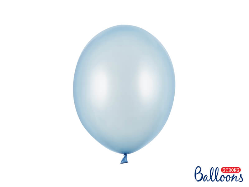 Ballonger 27cm Babyblå metallic