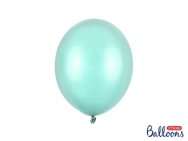 Ballonger 10-pack 27cm Mint metallic